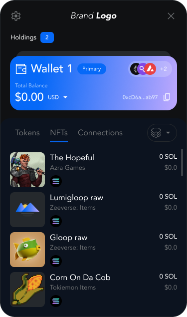 Main Dashboard